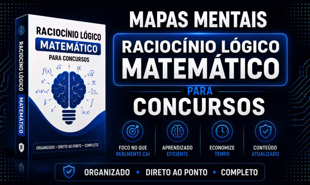 Mapas Mentais: Raciocínio Lógico Matemático