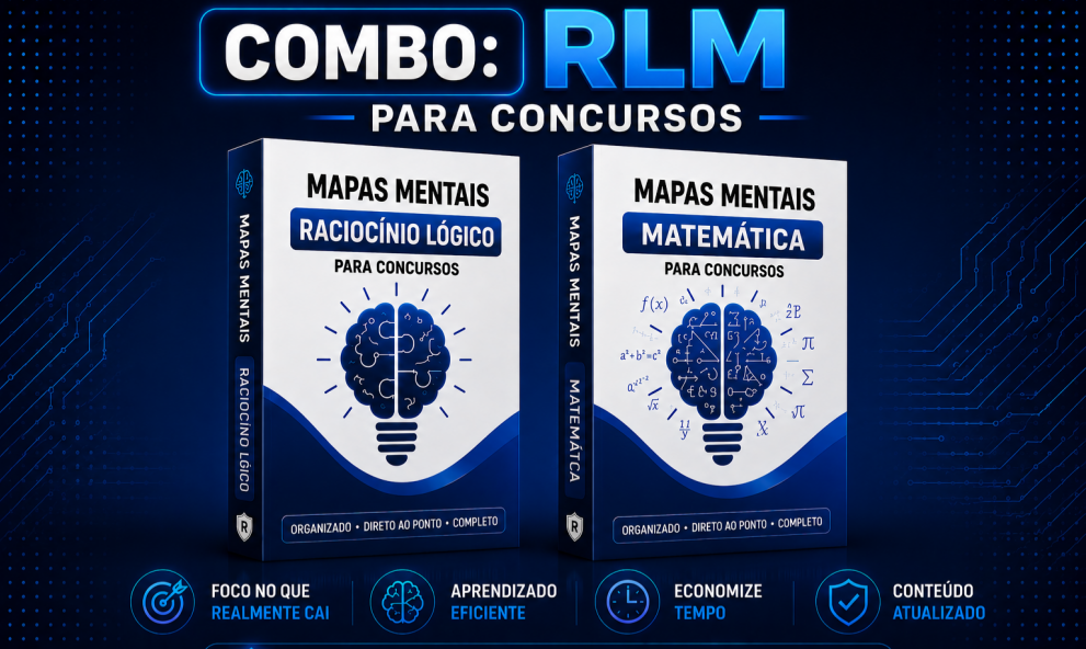 Mapas Mentais: Raciocínio Lógico e Matemática