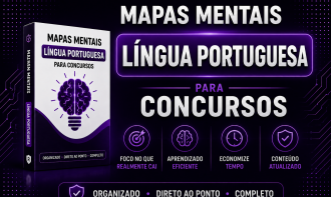 Mapas Mentais: Língua Portuguesa Concursos