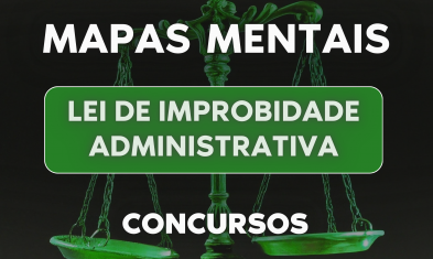 Lei de Improbidade Administrativa - Lei 8.429/92 (Mapas Mentais)