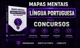 Mapas Mentais: Língua Portuguesa Concursos