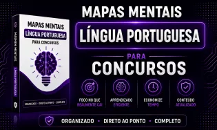 Mapas Mentais: Língua Portuguesa Concursos