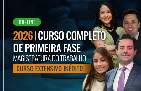 2026: CURSO COMPLETO DE 1ª FASE MAGISTRATURA