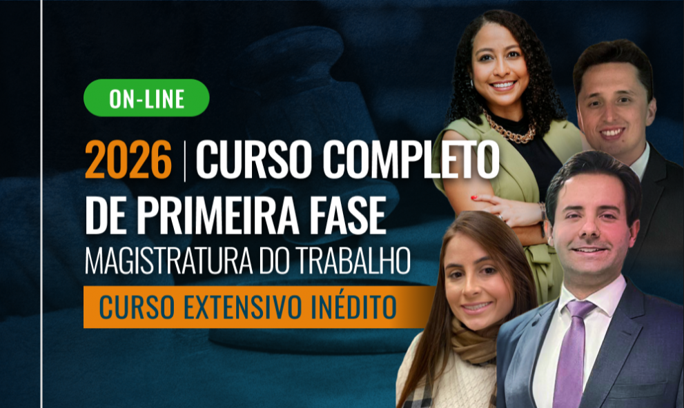 2026: CURSO COMPLETO DE 1ª FASE MAGISTRATURA