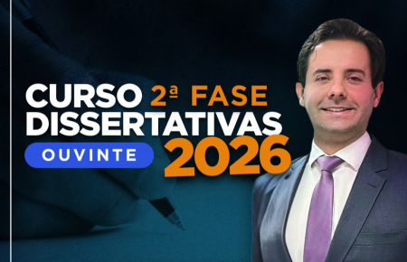 2026: OUVINTE - CURSO REGULAR DE QUESTÕES DISCURSIVAS MAGIS/MPT