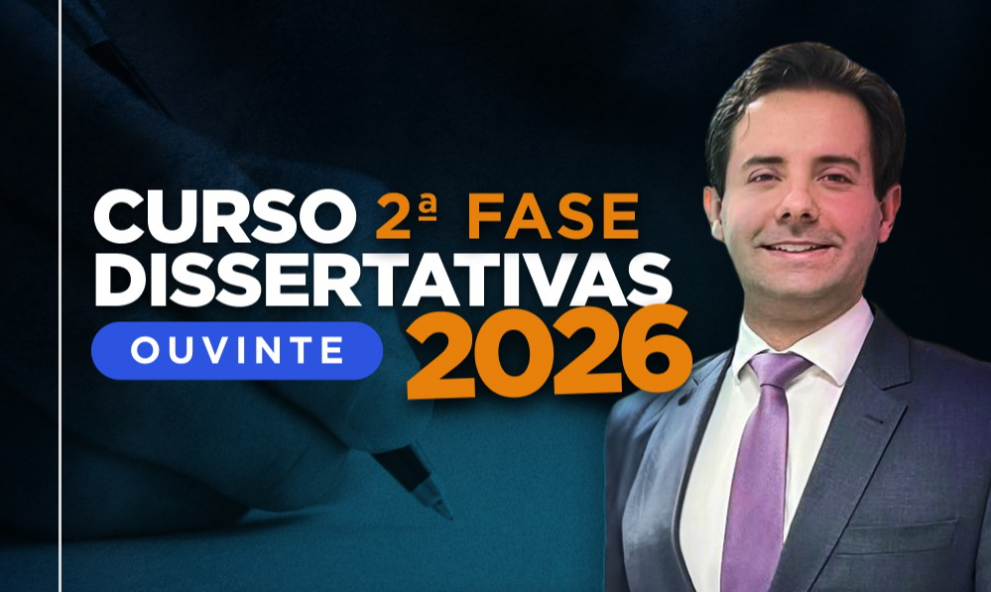 2026: OUVINTE - CURSO REGULAR DE QUESTÕES DISCURSIVAS MAGIS/MPT
