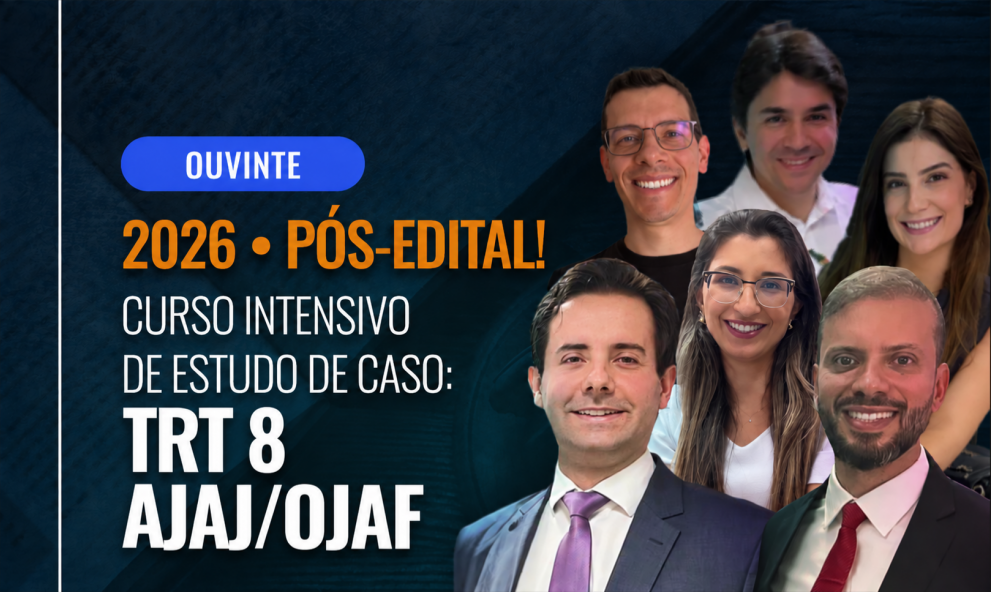 TRT8 2026: ESTUDO DE CASO - OUVINTE