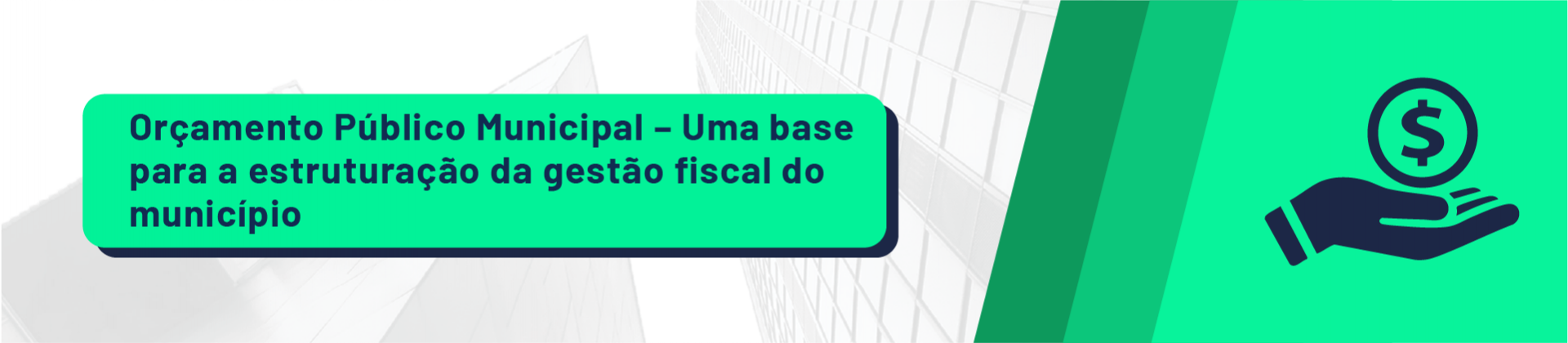 Orçamento Público  - Uma Base para a Estruturação da Gestão Fiscal do Município