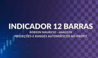 INDICADOR 12 BARRAS - PROJEÇÕES E RANGES AUTOMÁTICOS NO PROFIT