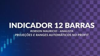 INDICADOR 12 BARRAS - PROJEÇÕES E RANGES AUTOMÁTICOS NO PROFIT