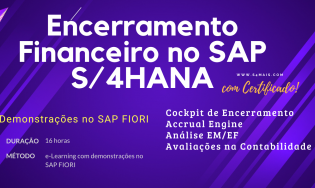 Encerramento Financeiro no SAP S/4HANA