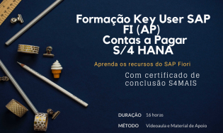 Formação Key User SAP Contas a Pagar FI-AP no S/4HANA