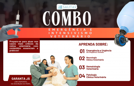 COMBO: EMERGÊNCIA E INTENSIVISMO VETERINÁRIO