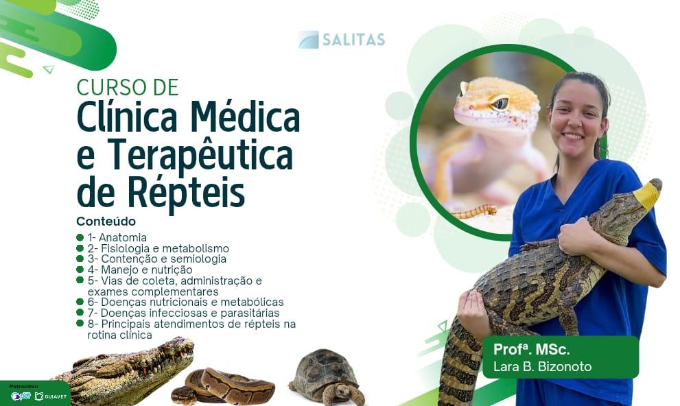 CLÍNICA MÉDICA E TERAPÊUTICA DE RÉPTEIS