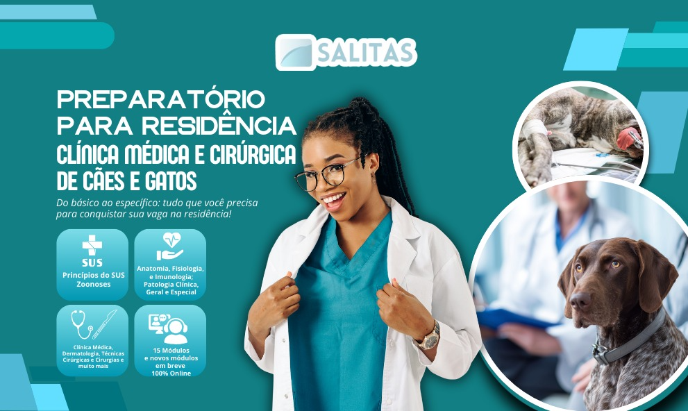 PREPARATÓRIO PARA RESIDÊNCIA EM CLÍNICA MÉDICA E CIRÚRGICA DE PEQUENOS ANIMAIS