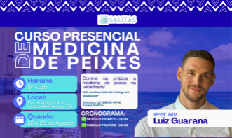 CURSO PRESENCIAL DE MEDICINA DE PEIXES
