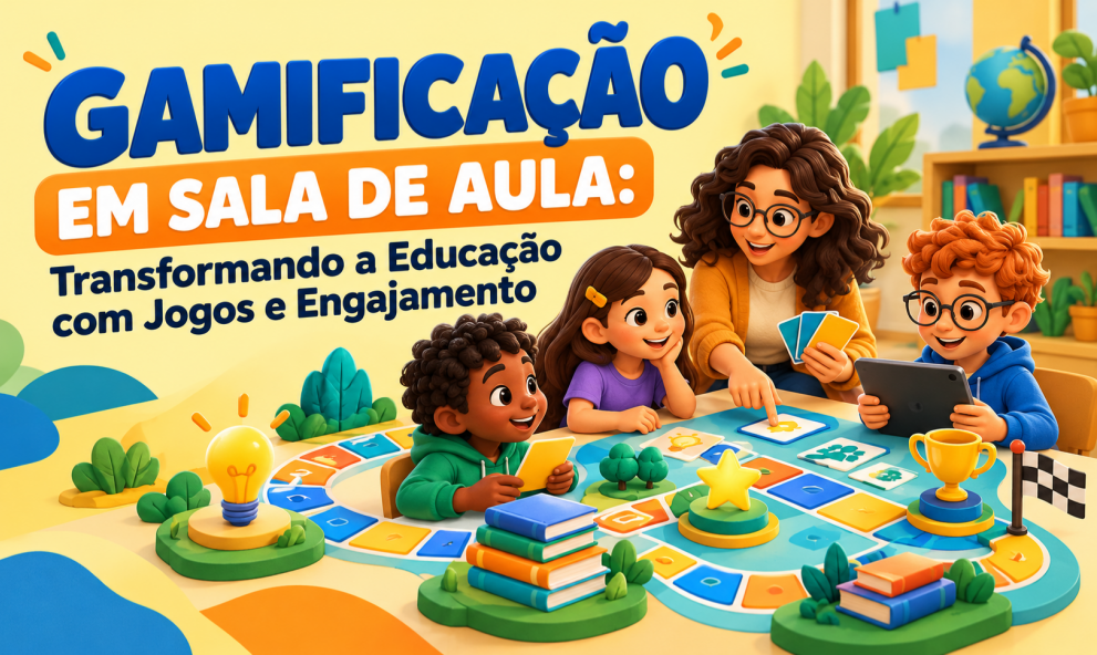 Gamificação em Sala de Aula: Transformando a Educação com Jogos e Engajamento