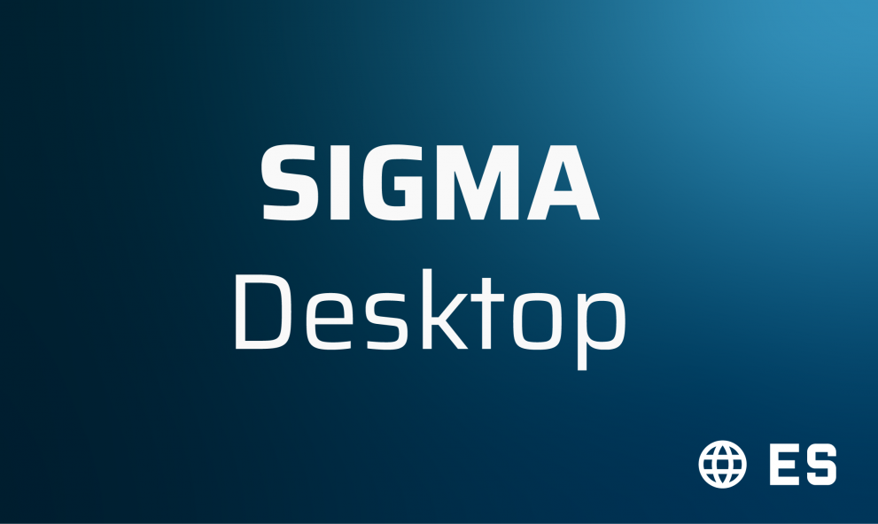 Sigma Desktop - Técnico - (Español)