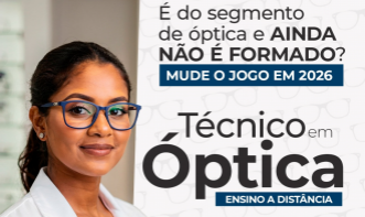 Téc.  em Óptica EAD Turma Abril 2026 Matricula 400,00 + 18 x de 600,00. -