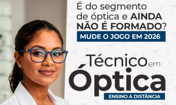 Téc.  em Óptica EAD Turma Abril 2026 Matricula 400,00 + 18 x de 600,00. -