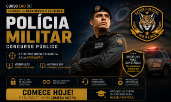 Curso para o Concurso de Soldado da PM de São Paulo  - 2026