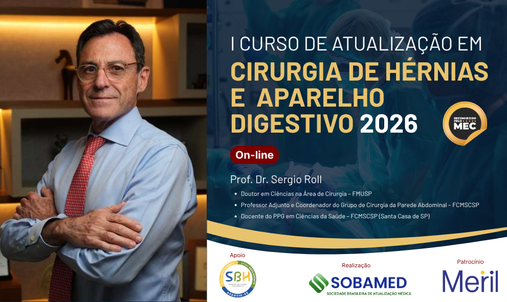 I Curso de Extensão em Cirurgia do Aparelho Digestivo 2026