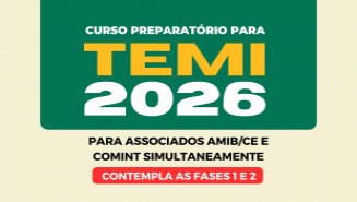 Curso Preparatório para TEMI - 2026 - (Para associados AMIB/CE e COMINT simultâneamente) - Fases 1 e 2