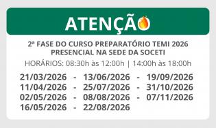Curso Preparatório - TEMI 2026 (Fase 2)