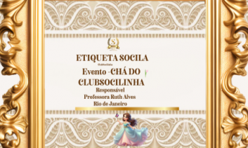 EVENTO "CHÁ DO CLUBSOCILINHA"