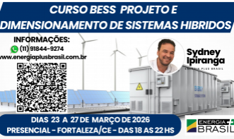 CURSO IMERSÃO BESS - FORTALEZA/CE - PRESENCIAL - DIAS 23 A 27 DE MARÇO DE 2026