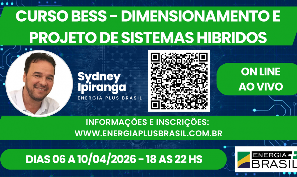 CURSO IMERSÃO BESS - ON LINE - AO VIVO