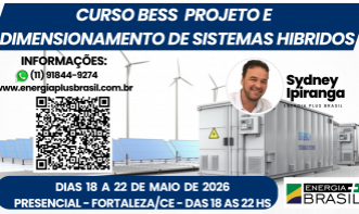 CURSO IMERSÃO BESS - FORTALEZA/CE - PRESENCIAL - DIAS 18 A 22 DE MAIO DE 2026