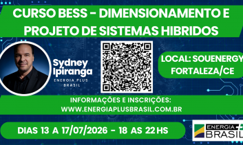CURSO IMERSÃO BESS - FORTALEZA/CE - PRESENCIAL - DIAS 13 A 17 DE JULHO DE 2026