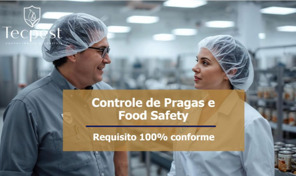 Webinário Food Safety e Controle de Pragas