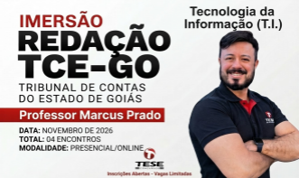 REDAÇÃO – TCE-GO – TÉC. INFORMAÇÃO
