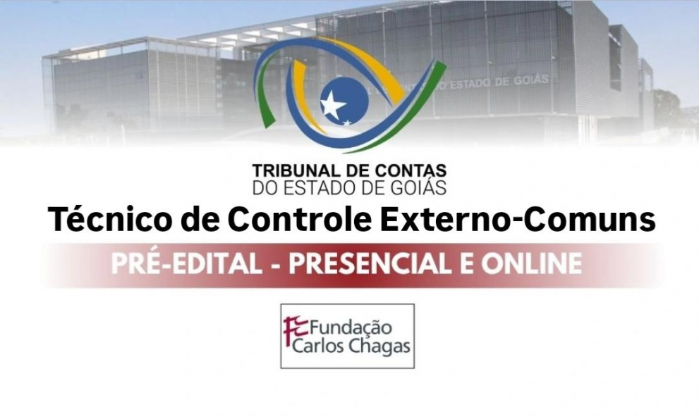 TCE-GO – MATÉRIAS COMUNS (MÉDIO)