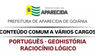 APARECIDA DE GOIÂNIA – MATÉRIAS COMUNS