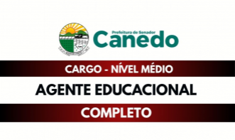 PREF. SENADOR CANEDO - AGENTE EDUCACIONAL (PRESENCIAL)