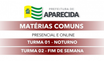 APARECIDA DE GOIÂNIA – COMUNS