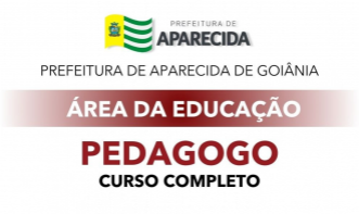 APARECIDA DE GOIÂNIA - PEDAGOGO