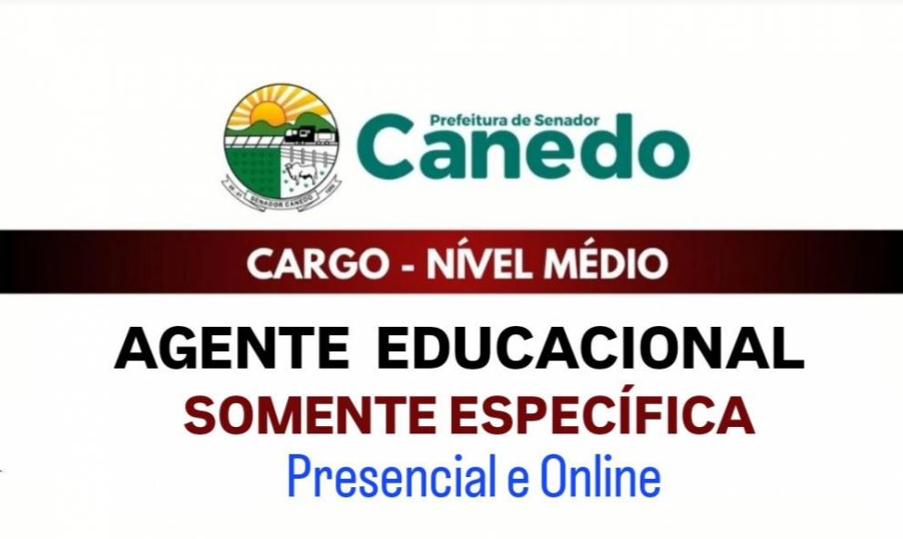 AGENTE EDUCACIONAL – SÓ ESPECÍFICA