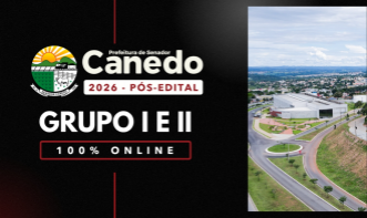 PREF. SENADOR CANEDO - GRUPO 01 E 02 (2026)