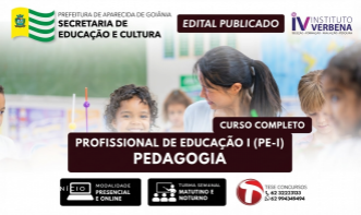 APARECIDA DE GOIÂNIA - PEDAGOGO