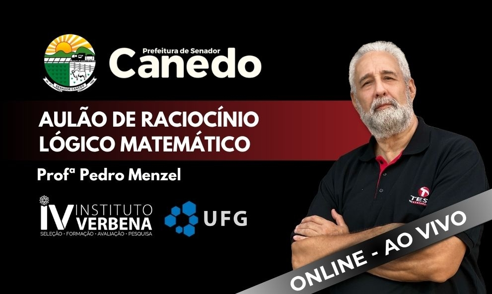 ONLINE – AULÃO DE RACIOCÍNIO LÓGICO