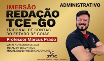 REDAÇÃO – TCE-GO - ADMINISTRATIVO