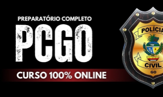PCGO – POLÍCIA CIVIL DE GOIÁS_100% ONLINE