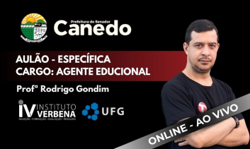 ONLINE – AULÃO – ESP. AGENTE EDUCACIONAL