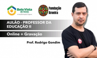 ONLINE-BELA VISTA DE GOIÁS - AULÃO DE PROF. EDUCAÇÃO II