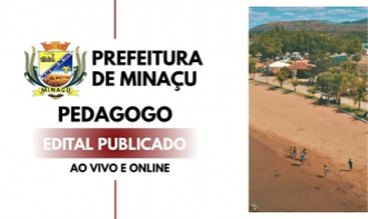 PREF. MINAÇU - PEDAGOGO