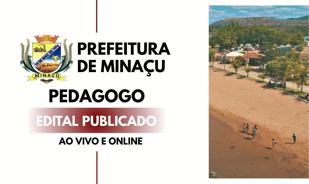 PREF. MINAÇU - PEDAGOGO